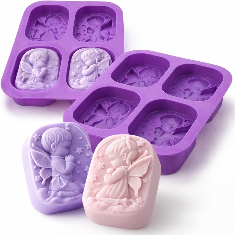 Силиконовая форма «Ангел» для  – обзор и цена Bath Bomb Mold